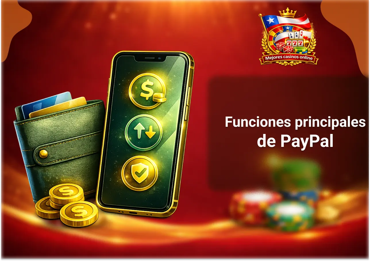 Utilizar los servicios de un casino con PayPal es un plus por las características que brinda esta plataforma. A continuación, se despliegan desde sus funciones estándar hasta las más vanguardistas.